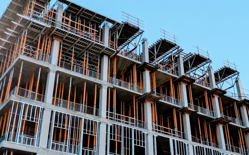 Lumber yard operations and construction sites using Menards materials